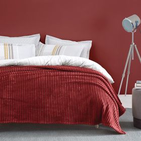 Yataş Bedding Holly Wellsoft Kiremit Çift Kişilik Battaniye