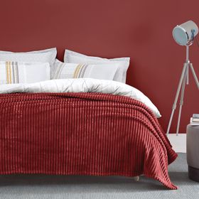 Yataş Bedding Holly Wellsoft Kiremit Çift Kişilik Battaniye