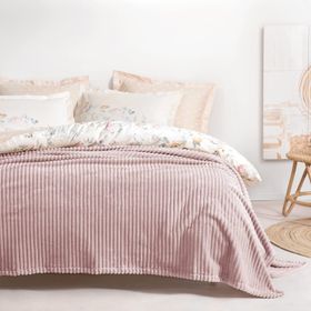 Yataş Bedding Holly Wellsoft Pudra Tek Kişilik Battaniye