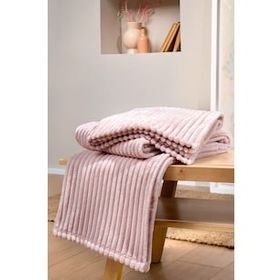 Yataş Bedding Holly Wellsoft Pudra Tv Battaniyesi