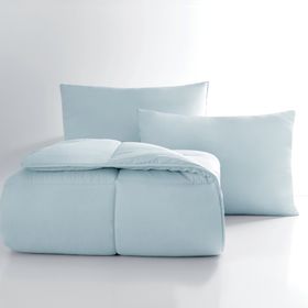 Yataş Bedding Macaron 195x215 cm Mavi Yumuşak Yapısı ile Tam Konfor Çift Kişilik Yorgan Yastık Seti