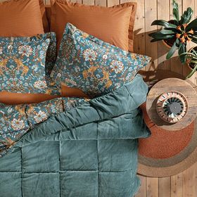 Yataş Bedding Madie Tek Kişilik Zümrüt Yeşili Triola Set