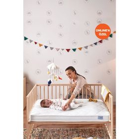 Yataş Bedding Minipo Pocket Yaylı 70x160 cm Bebek Yatağı