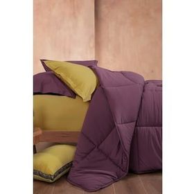 Yataş Bedding Mix&Match Penny 195x215 cm Mürdüm Çift Kişilik Yorgan
