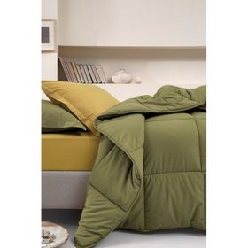 Yataş Bedding Mix&Match Penny Yeşil Çift Kişilik Yorgan
