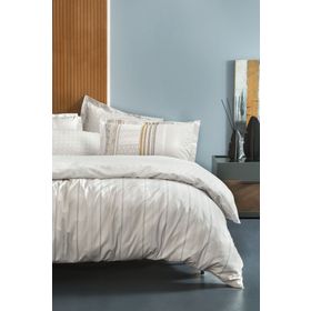 Yataş Bedding Pamena Ranforce Gri Çift Kişilik Nevresim Takımı