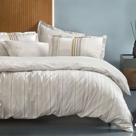 Yatas Bedding Pamena Ranforce Gri Tek Kişilik Nevresim Seti