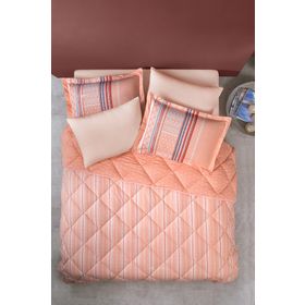 Yataş Bedding Pamena Somon Çift Kişilik Uyku Seti