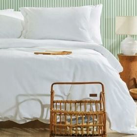 Yataş Bedding Plain Optik Beyaz Çift Kişilik Nevresim Takımı