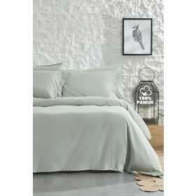 Yataş Bedding Plain Ranforce Adaçayı Çift Kişilik Nevresim Takımı