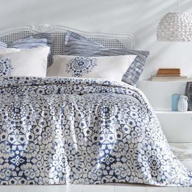 Yataş Bedding Sancia Mavi Çift Kişilik Pike Takımı