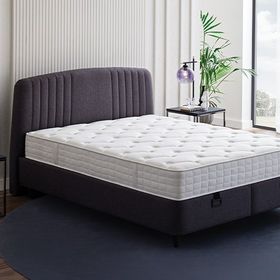 Yataş Bedding Silver Therapy 90x190 cm Tek Kişilik Yatak Baza Başlık 3'lü Set
