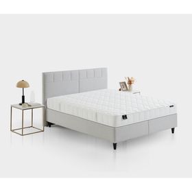 Yataş Bedding Supreme Star 140x190 cm Çift Kişilik Yatak Baza Başlık 3'lü Set