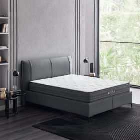 Yataş Bedding Tesla Sleep Power 100x200 cm Tek Kişilik Yatak-Baza-Başlık 3'lü Set