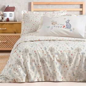 Yataş Bedding Wonderland Ranforce 160x220 cm Tek Kişilik Çocuk Nevresim Takımı