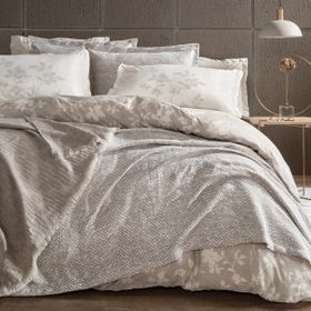 Yataş Etta Çift Kişilik Gri Fall Winter 8 Parça Çeyiz Seti