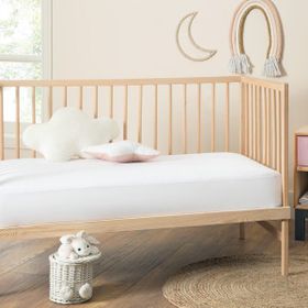Yataş Mini Bambu 60 x120 cm Beyaz Sıvı Geçirmez Bebek Alez