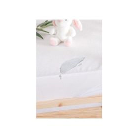 Yataş Mini Bambu 60 x120 cm Beyaz Sıvı Geçirmez Bebek Alez
