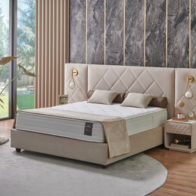 Yataş Puffy Hybrid Star Visco Pedli Pocket Yaylı 150x200 cm Yatak
