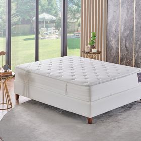 Yataş Puffy Hybrid Star Visco Pedli Pocket Yaylı 150x200 cm Yatak