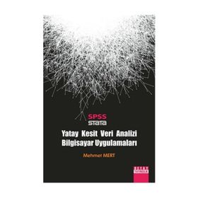 Yatay Kesit Veri Analizi Bilgisayar Uygulamaları - Mehmet Mert Hoşgör