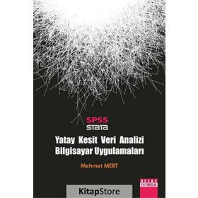 Yatay Kesit Veri Analizi Bilgisayar Uygulamaları - Mehmet Mert Hoşgör
