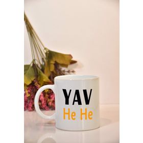 Yav He He Baskılı Kupa