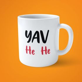Yav He He Baskılı Kupa