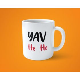 Yav He He Baskılı Kupa