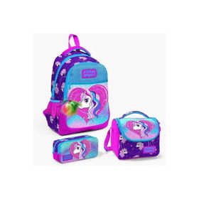 Yaygan 23492 Coral High Simli Unicorn Sırt Çantası