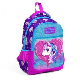 Yaygan 23492 Coral High Simli Unicorn Sırt Çantası