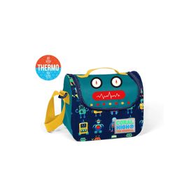 Yaygan Coral High Lacivert Robot Desenli Termoslu Beslenme Çantası