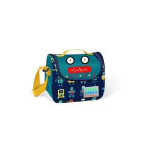 Yaygan Coral High Lacivert Robot Desenli Termoslu Beslenme Çantası