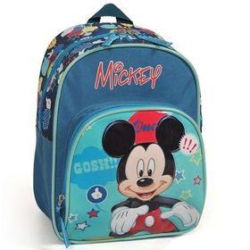 Yaygan Mickey Mouse 73128 Anaokulu Çantası Mavi Turkuaz