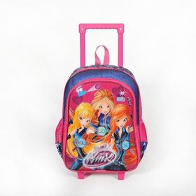 Yaygan Winx 63263 Çekçekli Okul Çantası Pembe Lacivert