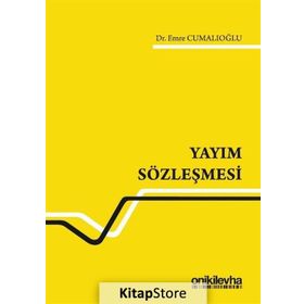 Yayım Sözleşmesi - Emre Cumalıoğlu
