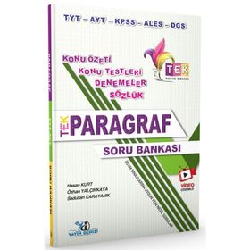 Yayın Denizi - 2019-2020 Tyt - Ayt Tek Video Çözümlü Paragraf Soru Bankası