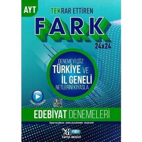 Yayın Denizi Ayt Edebiyat Fark 24 X 24 Tekrar Ettiren Denemeleri