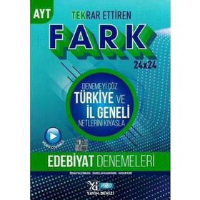 Yayın Denizi Ayt Edebiyat Fark 24 X 24 Tekrar Ettiren Denemeleri