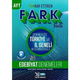 Yayın Denizi Ayt Edebiyat Fark 24 X 24 Tekrar Ettiren Denemeleri
