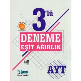 Yayın Denizi Ayt Eşit Ağırlık 3 Pro Deneme