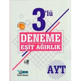Yayın Denizi Ayt Eşit Ağırlık 3 Pro Deneme