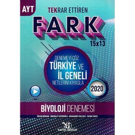 Yayın Denizi AYT Fark Biyoloji Denemesi
