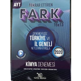 Yayın Denizi AYT Fark Kimya Denemesi
