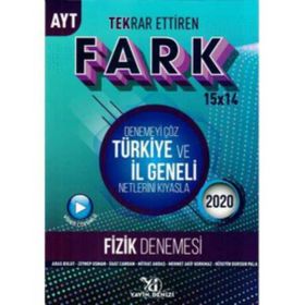 Yayın Denizi AYT Fizik Fark Tekrar Ettiren 15x14 Denemesi