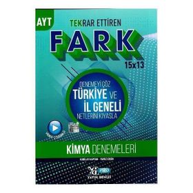 Yayın Denizi AYT Kimya 15 x 13 Tekrar Ettiren Fark Denemeleri
