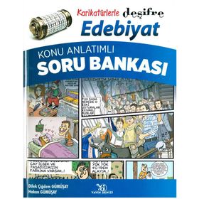 Yayın Denizi Karikatürlerle Deşifre Edebiyat Konu Anlatımlı Soru Bankası