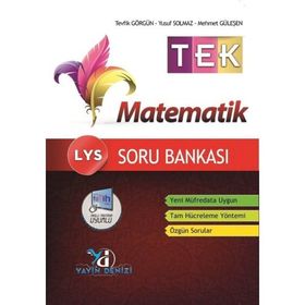 Yayın Denizi LYS TEK Matematik Soru Bankası - Tevfik Görgün Yusuf Solmaz Mehmet Güleşen