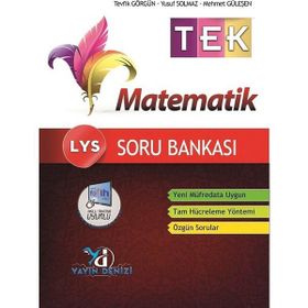 Yayın Denizi LYS TEK Matematik Soru Bankası - Tevfik Görgün Yusuf Solmaz Mehmet Güleşen