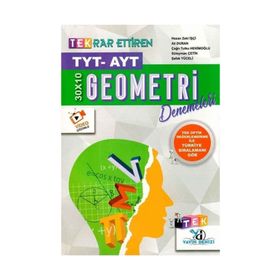 Yayın Denizi TYT AYT Geometri Tekrar Ettiren Tek Serisi Denemeleri